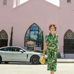 Miami based fashionista, Danié Gomez-Ortigoza @journeyofabraid to enjoy a ride in the stunning Porsche Panamera Sport Turismo GTS from THE COLLECTION Porsche