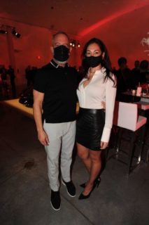 Jose Garcia and Leslie Garcia at Temple House - Ferrari
